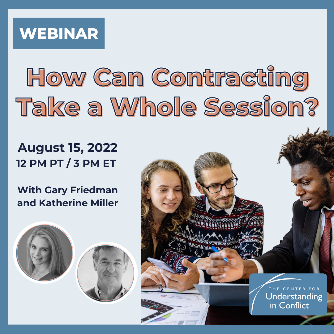 How Can Contracting Take a Whole Session?